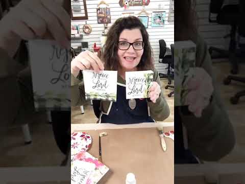 DIY Video - Napkinize 101 with Miss Tracy Creates