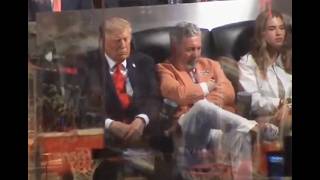 OMG: Trump FALLS ASLEEP during NBA Finals Game 3
