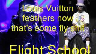 Kanye West Feat T pain Flight School + Lyrics