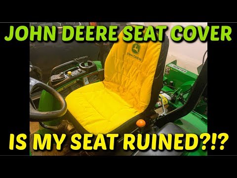 Did My Seat Cover Ruin My Tractor Seat?!?