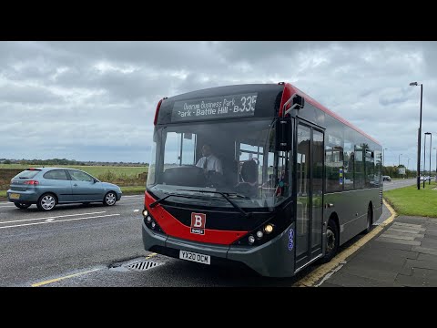 Gateshead Central Taxis E200MMC YX20 OCM On 335 To Benton