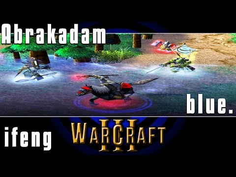 bIue. (HU) vs Abrakadam (ORC) - WC3 #336