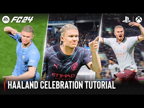 EA SPORTS FC 24 | Haaland Celebration Tutorial