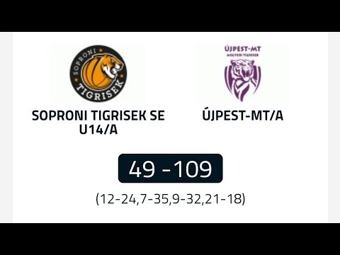 Soproni Tigrisek SE U14/A-Újpest MT/A