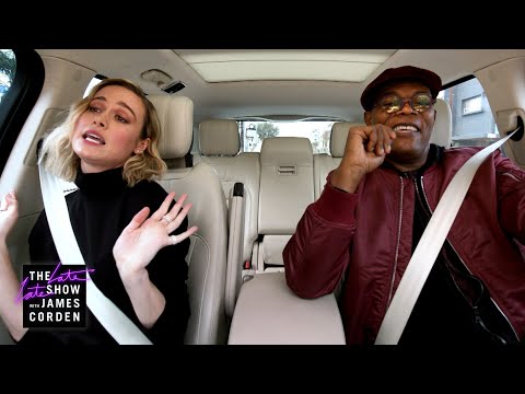 Samuel L. Jackson & Brie Larson Sing Ariana Grande's 7 Rings - Carpool Karaoke: The Series Preview - thumnail
