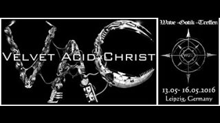 Velvet Acid Christ (VAC) - &quot;Slut&quot; (Live at 25. WGT 2016)