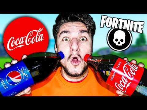 COCA-COLA vs PEPSI w FORTNITE !