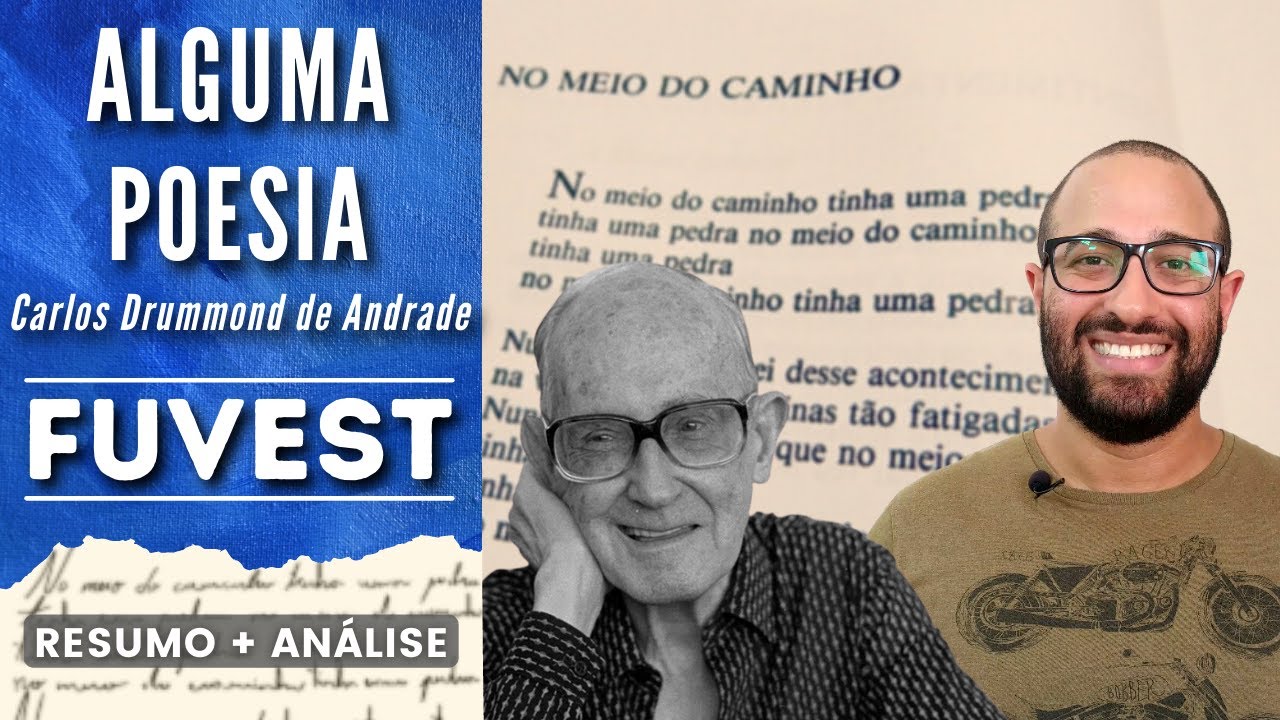 ALGUMA POESIA | FUVEST | Carlos Drummond de Andrade | Resumo + Análise