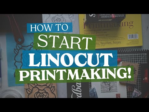 How to Start Linocut Printmaking | Block Printing for Beginners | My Favorite Print Supplies & Kits