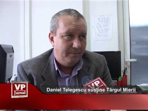 Daniel Telegescu susţine Târgul Mierii