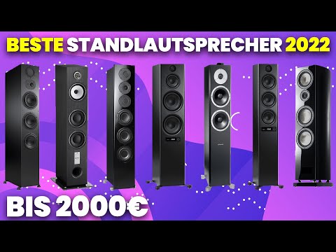 Standlautsprecher Test bis 2000 Euro (TOP 6 - 2022)
