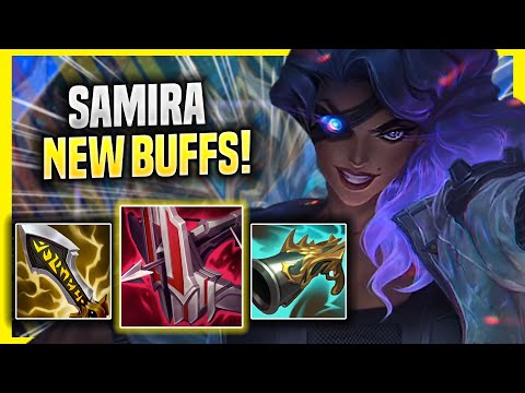 KOREAN CHALLENGER TRIES SAMIRA WITH NEW BUFFS! - Korean Challenger Plays Samira ADC vs Jinx!