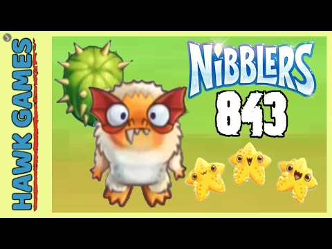 Fruit Nibblers Level 843 - 3 Stars Walkthrough, No Boosters