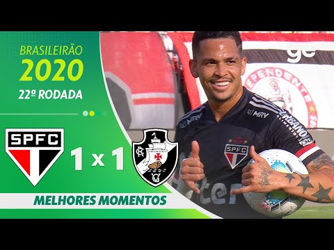 SÃO PAULO 1 X 1 VASCO| MELHORES MOMENTOS | 22ª RODADA BRASILEIRÃO 2020 | ge.globo