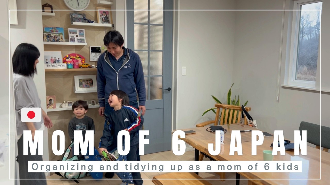 【Mom of 6 Japan】Organizing and tidying up as a mother of six children