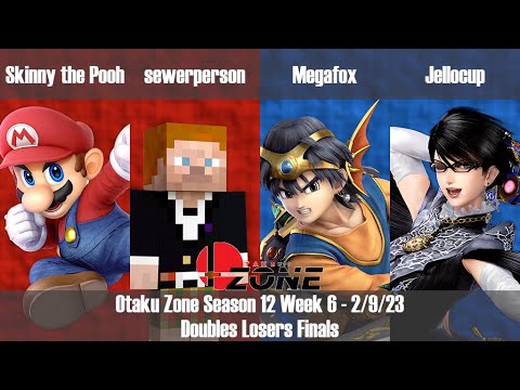 OZone12W6 - DLF - Skinny the Pooh & sewerperson vs Megafox & Jellocup