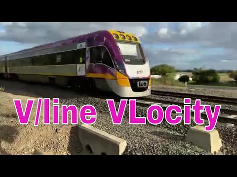 Vline VLocity,s at Vline Stations