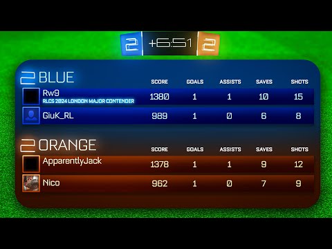 The Best 2v2 Game I've Ever Played In Rocket League...