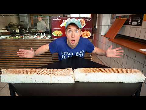 "Das schaffst du auf keinen Fall!" Die Mega-Kebab-Herausforderung x2!!