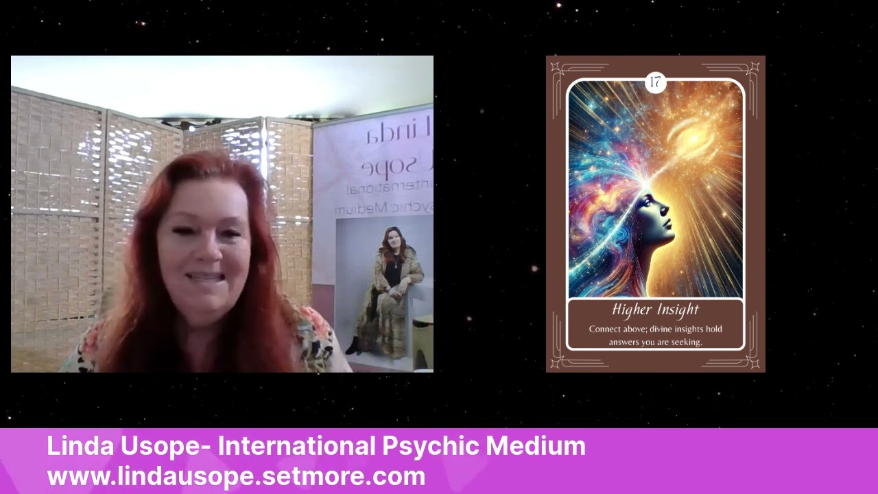Card 17: Higher Insight - Linda Usope | International Psychic Medium