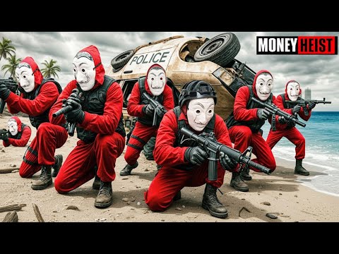 PARKOUR VS MONEY HEIST! 6 BAD GUYS No ESCAPE, POLICE Thunder Lockdown (BELLA CIAO REMIX) Epic POV