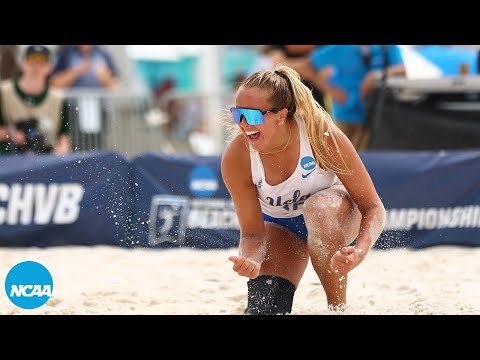 UCLA vs. Florida State: 2023 NCAA beach volleyball semifinal highlights