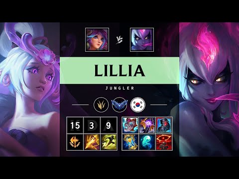 Lillia Jungle vs Evelynn - KR Diamond Patch 25.S1.2