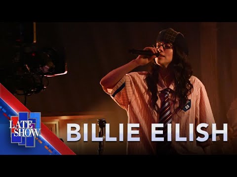 “Lunch” - Billie Eilish (LIVE on The Late Show)