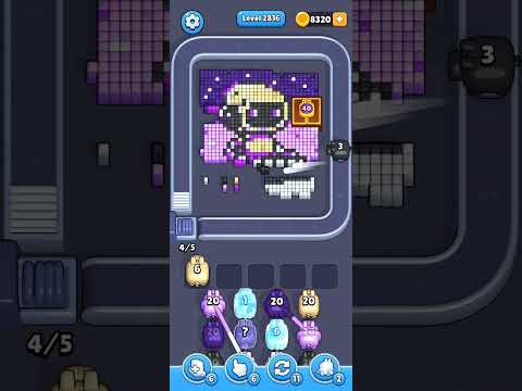 Pixel Flow Level 2816 Walkthrough
