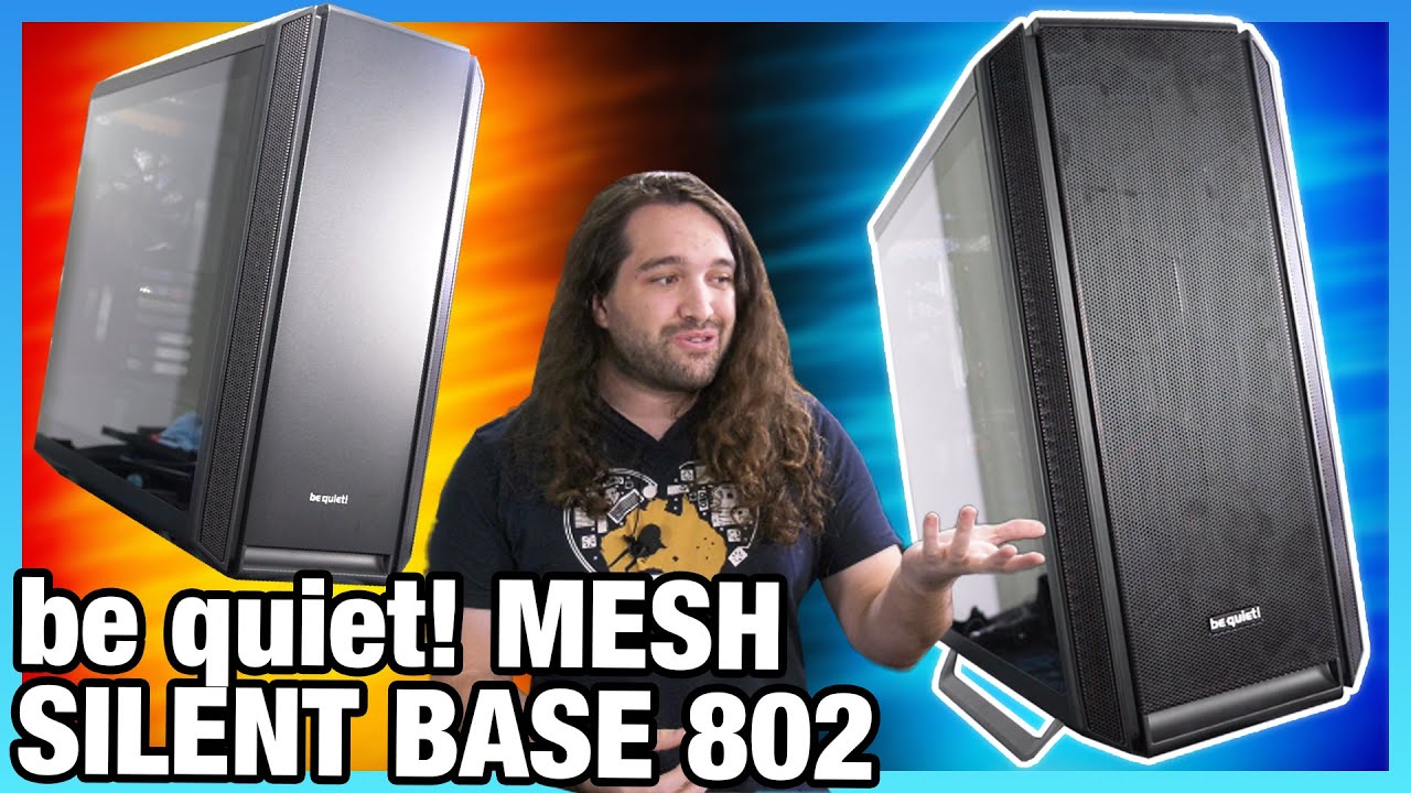 be quiet! Silent Base 802 Case Review: Extremely Good Mechanical Design