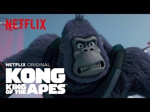Kong On Ice | Kong King of the Apes | Netflix Family