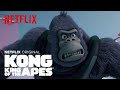 Kong On Ice | Kong King of the Apes | Netflix After School