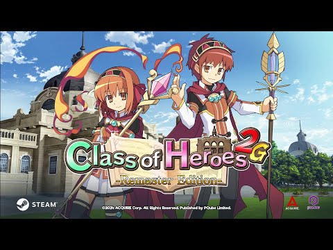 Class of Heroes 2G: Remaster Edition - Steam Trailer thumbnail