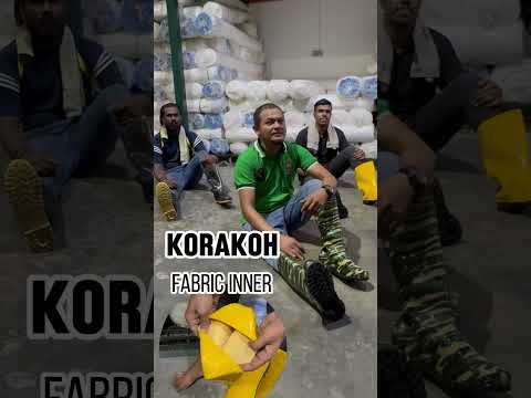 KORAKOH PVC Rain Footwear 