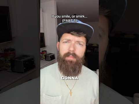 Smile or smirk PART 3 🧐🤨 did you smile?? #christianshorts #jesusisking #christianhumor