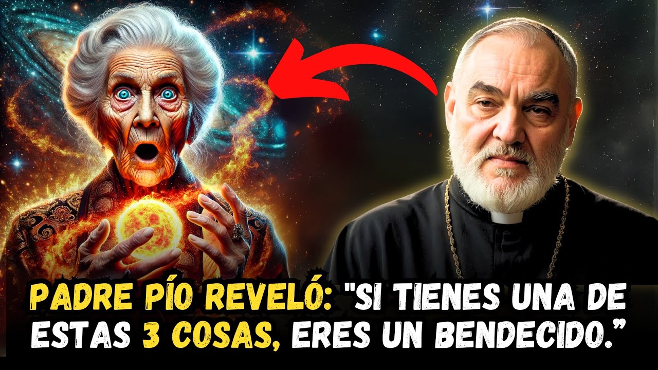 PADRE PÍO REVELÓ ⚠️: "SI TIENES UNA DE ESTAS 3 COSAS, ERES BENDITO DE DIOS”...