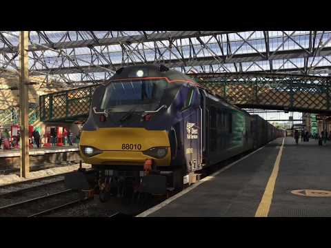 DRS 88010 gradually departs Carlisle with 4S44