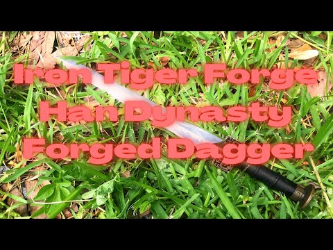 Iron Tiger Forge Han Dynasty Forged Dagger