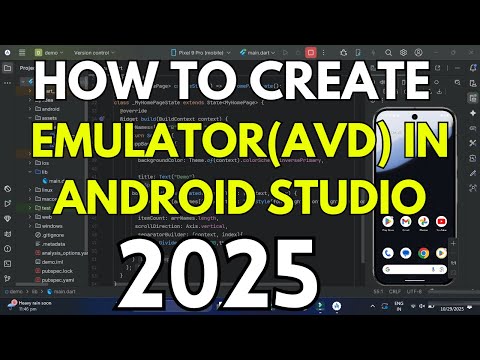 How to Create Virtual Device (AVD)📱 in Android Studio [2025] | Create Emulator in Android Studio