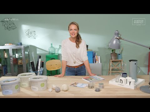Mineralische Wandfarbe für zuhause mit Eva Brenner | SCHÖNER WOHNEN Naturell
