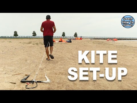 How To Set Up Your Kiteboarding Kite