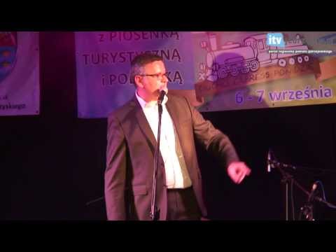 Wagonowe Tra La La Ciuchci Express Ponidzie występ Artura Andrusa