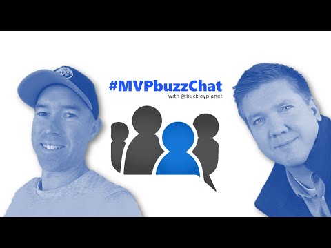 #MVPbuzzChat with Daniel Anderson