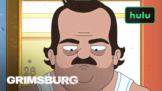 Hulu Jon Hamm is... Detective Marvin Flute | Grimsburg