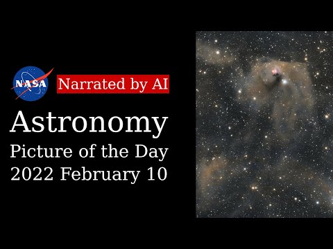 APOD: 2022-02-10 - T Tauri and Hind's Variable Nebula (Narrated by Joanna)