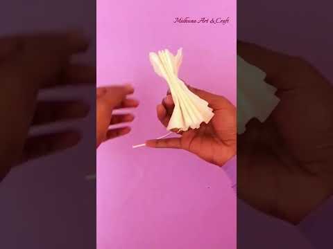 Jisoo flowers 🌸 #midhunaartandcraft #diycrafts #origami #paper_craft #trending #jisoo #jisooflower