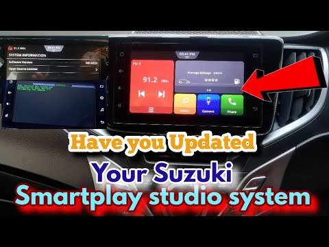 How to update suzuki smartplay studio system | Android auto | Torquentour