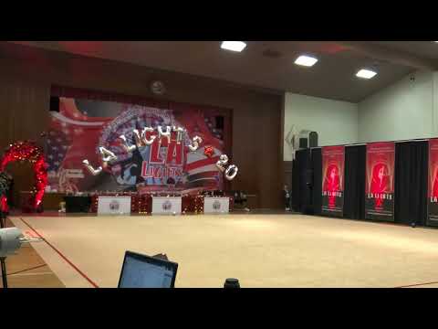 Krasiuk Nikol UKR - Hoop - Level 10 Senior 2004 - LA Lights 2020