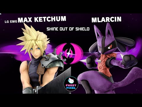 Shine Out Of Shield HDR LQ - Mlarcin (Lucario) vs LG | EMG | Max Ketchum (Cloud, Roy)