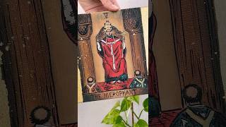 The Hierophant Tarot Card Oil Painting Spiritual &amp; Witchy Gifts for Her #wallart #tarot #hierophant